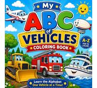 ABC Vehicles Coloring Book