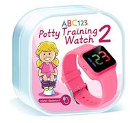 ABC123 Reloj de entrenamiento para ir al baño 2 - Recordatorio de bebé, temporizador resistente al agua para entrenamiento de inodoro para niños y niños pequeños (rosa)