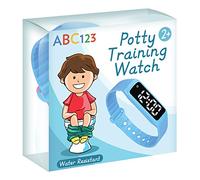 ABC123 Reloj de entrenamiento para orinal, recordatorio de bebé, resistente al agua, temporizador para inodoro, entrenamiento para niños y niños pequeños