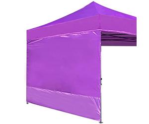 Abccanopy - 1 Pared Solar de 3 x 3 m para toldo, Morado