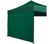 Abccanopy - 1 Pared Solar de 3 x 3 m para toldo, Verde Bosque
