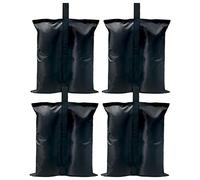 ABCCANOPY Paquete de 4 Bolsas de Peso Grandes para cenador, Bolsas de Arena de Doble Costura de Grado Industrial, Pesas para Patas para cenador desplegable, sombrilla de Patio, Muebles de Exterior