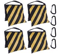 ABCCANOPY Sandbag - Bolsas de Peso para Soporte de vídeo (4 Unidades), Color Amarillo