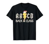 ABCD Back In Class School es un divertido ABCD de regreso a clases Camiseta
