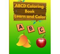 ABCD Coloring Book: Learn and Color