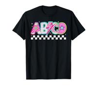 ABCD Negro En Clase Profesor Estudiante Primer Día De Regreso A Camiseta