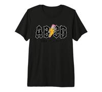 ABCD Regreso a la Escuela ABCD Camiseta Premium