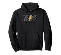 ABCD Regreso a la Escuela ABCD Sudadera con Capucha