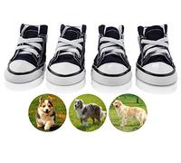 abcGoodefg - Zapatillas de Deporte para Perro, Uso Exterior, Antideslizante, Suela de Goma, Tejido Interior de algodón Suave