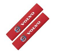 ABCHL Almohadillas Cinturón Seguridad Coche para Volvo 940 960 1990-1998, Fundas Cinturón Seguridad, Funda Correa Suave, Cubrecinturón Anti-roces, Confort Viaje,Red
