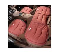 ABCHL Cojín Protector Asientos Coche Delanteros Traseros Set Completo para Mitsubishi ASX 2010-2022 GA0,Fundas Banqueta Acolchado Antideslizante,Interior Auto,Red-Full Set