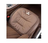 ABCHL Cojín Protector Asientos Coche Delanteros Traseros Set Completo para Mitsubishi Space Star 2013-2025 A00,Fundas Banqueta Acolchado Antideslizante,Interior Auto,Brown-One Piece