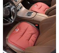 ABCHL Cojines Coche Asientos Delanteros para Volvo C70 1997-2013,Cojín De Asiento De Coche,Auto Asiento Cojín,Transpirable,Suave,Antideslizante,Accesorios Automóvil,A Pair-Red