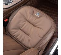 ABCHL Cojines Coche Asientos Delanteros para Volvo C70 1997-2013,Cojín De Asiento De Coche,Auto Asiento Cojín,Transpirable,Suave,Antideslizante,Accesorios Automóvil,One Piece-Khaki