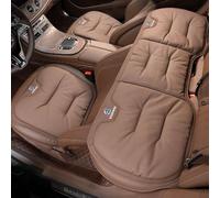 ABCHL Cojines Coche Asientos Delanteros para Volvo C70 1997-2013,Cojín De Asiento De Coche,Auto Asiento Cojín,Transpirable,Suave,Antideslizante,Accesorios Automóvil,Full Set-Khaki