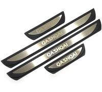 ABCPAK 4Piezas Acero Inoxidable Decoración para estribos, para Nissan Qashqai J12 2022 2023 Antideslizante Antiarañazos Sticker Accesorios