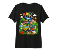 ABCs 123s and Big Kid Dreams Back To School Teacher Camiseta Premium