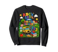 ABCs 123s and Big Kid Dreams Back To School Teacher Sudadera
