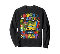ABCs 123s and Big Kid Dreams Back To School Teacher Sudadera