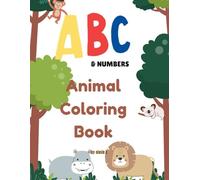 ABC's Animal and Number Coloring Book