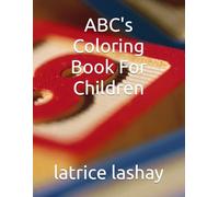 ABC's Coloring Book For Children