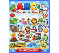 ABC's Colour and Read: Dive into the world of letters with this fun ABC's colouring book for children.