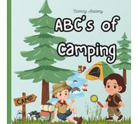 ABC's of Camping: Simple and Cute Coloring Book