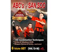 ABC'S of SAN SOO Kung Fu - Vol-13, 14, 15, 16, 17 y 18 - (Juego de 6 vol) por GM Bill Lasiter [DVD]