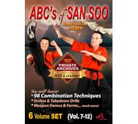 ABC'S of SAN SOO Kung Fu - Vol-7, 8, 9, 10, 11 y 12 - (Juego de 6 vol) por GM Bill Lasiter [DVD]