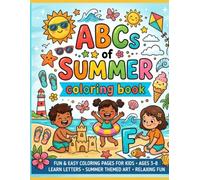 ABCs of Summer Coloring Book