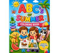 ABC's of Summer: Summer Alphabet Coloring Book for Kids