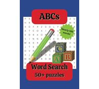 ABCs Word Search Puzzle Book: Word Searches with Easy to Read Print about ABCs, words, vocabulary, and More: 6x9 inches, 110 pages, 50+ puzzles...gift for vacations, holidays, and free times