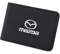 ABCZMG Estuche Protector para Licencia de Conducir para Mazda Tribute, Ultrafino y Minimalista,Black