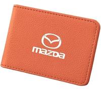 ABCZMG Estuche Protector para Licencia de Conducir para Mazda Tribute, Ultrafino y Minimalista,Orange