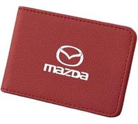 ABCZMG Estuche Protector para Licencia de Conducir para Mazda Tribute, Ultrafino y Minimalista,Red