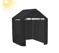 Abdeckung Für Kinderspielhaus Im Freien, Abdeckung Für Kinderspielhaus Im Freien Aus Holz - Wasserdichte Schutzhülle - 420D Oxford-Stoffbezug, Allwetterschutz Für Gartenhäuschen