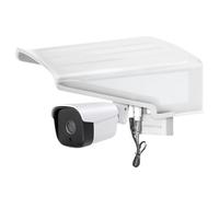 Abdeckung für Sicherheitskameras - Wetterbeständiger Staubdichter Schutz mit Sonnenschutz | Outdoor Kamera Regenschutz | Für Haus Garten Hof Hotel Restaurant Einkaufszentrum Home Office Überwachung