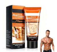 Abdominal Muscle Cream,Crema Anticelulítica,Crema Reafirmante Cuerpo,Crema Abdomen y Vientre,Crema Reductora Corporal,Masaje Corporal,Efecto Calor,Hidratante,Tonificante para Mujer Hombre 60ml