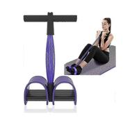 Abdominal Trainer Sit-Up Training Equipment Bodybuilding Expander Full Body for Home 6 Tubes Elastic Pull Rope Multifunctional Leg Exerc