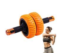 Abdominal Wheel Ab Roller - 6 Inch ABS Core Workout Equipment For Home Gym, Non-slip Handle | Core Workout Strength Training Home Gym Accessories For Indoor Outdoor Fitness Travel Office Yard Exercise