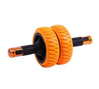 Abdominal Wheel, Ab Roller Core Trainer, 13,78 x 5,91 x 5,91 pulgadas Anti-Slip Ejercise Rollers, Compact -Grip Design for Home Gym, Office, Floor Workout, Travel, Beginner Use