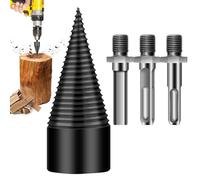 Abdomos para la , para defendeur de bûches | à bûches de bois de chauffage avec 3 accesorios de forage | électrique détachable resistente para bois tendres et secs