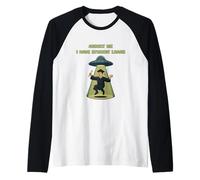 Abduct Me Tengo Préstamos Estudiantiles Funny Alien Secuestro Camiseta Manga Raglan