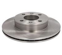 ABE 2x Disco de Freno Delantero Ø241 MM Ventilado para Hyundai i10 Ba Ia 1.0 1.2