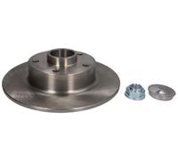 ABE 2x Discos Freno Eje Trasero Ø 260 Completo para Renault Mégane IV Hatchback