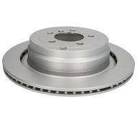 ABE 2x Discos Freno Eje Trasero Ø 354 Ventilado para Land Rover Range Discovery