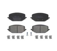 ABE Juego de pastillas de freno Delantero no preparado para indicador de desgaste C1P056ABE Juego de pastillas de freno Compatible con OPEL Grandland X A18, P1UO Combo E Furgoneta/Familiar X19, K9