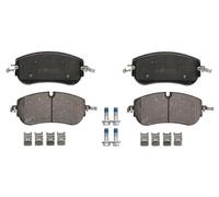 ABE Juego de pastillas de freno Delantero preparado para indicador de desgaste C1J005ABE Juego de pastillas de freno Compatible con LAND ROVER Range Rover Sport L320, JAGUAR E-Pace X540