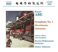 Abe, K. - Komei Abe : Symphonie n°1 / Divertimento / Sinfonietta