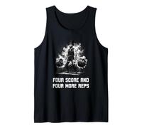 Abe Lincoln Deadlift Gym Workout More Reps Camiseta sin Mangas